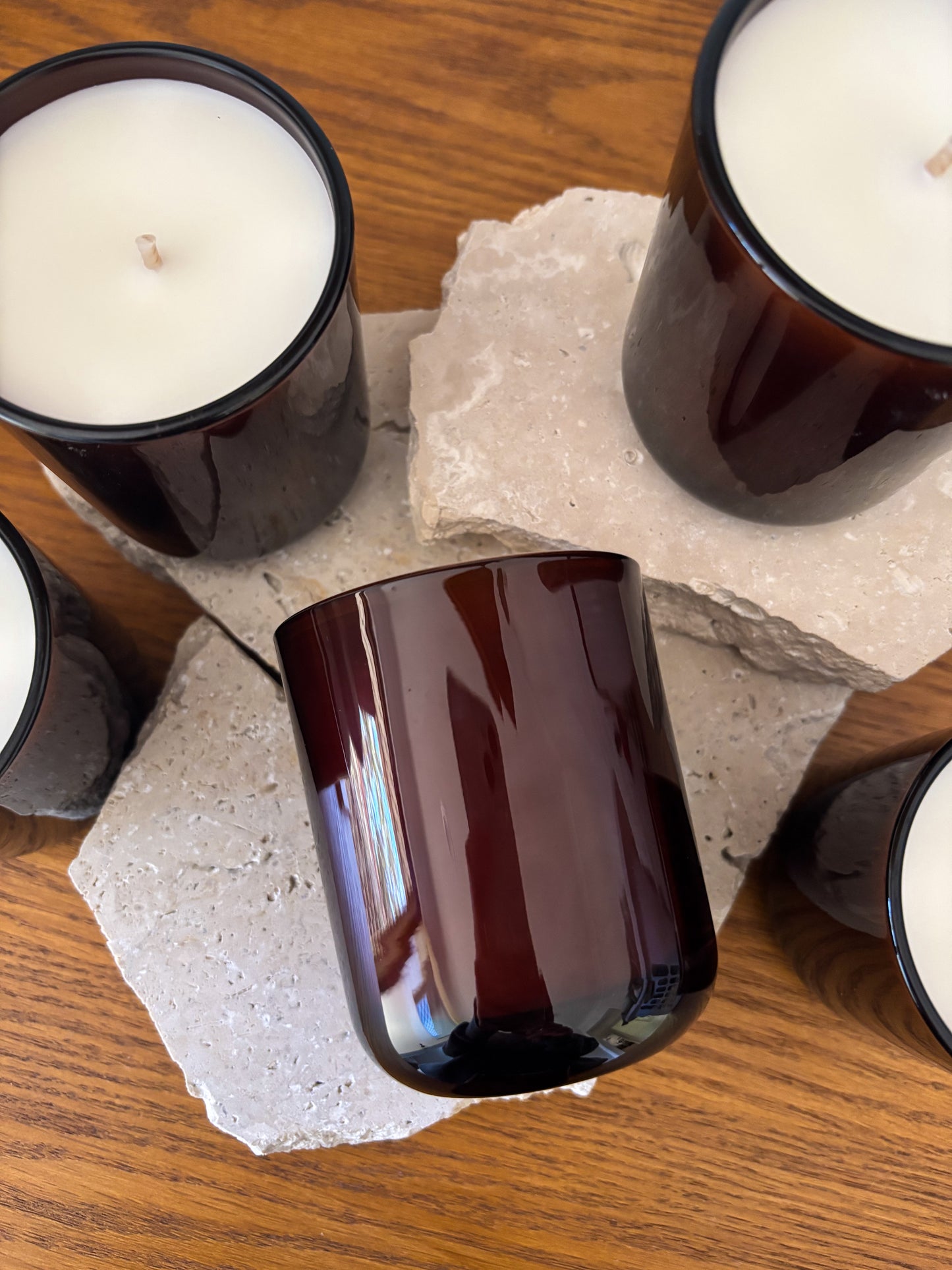 Amber Candle - Medium