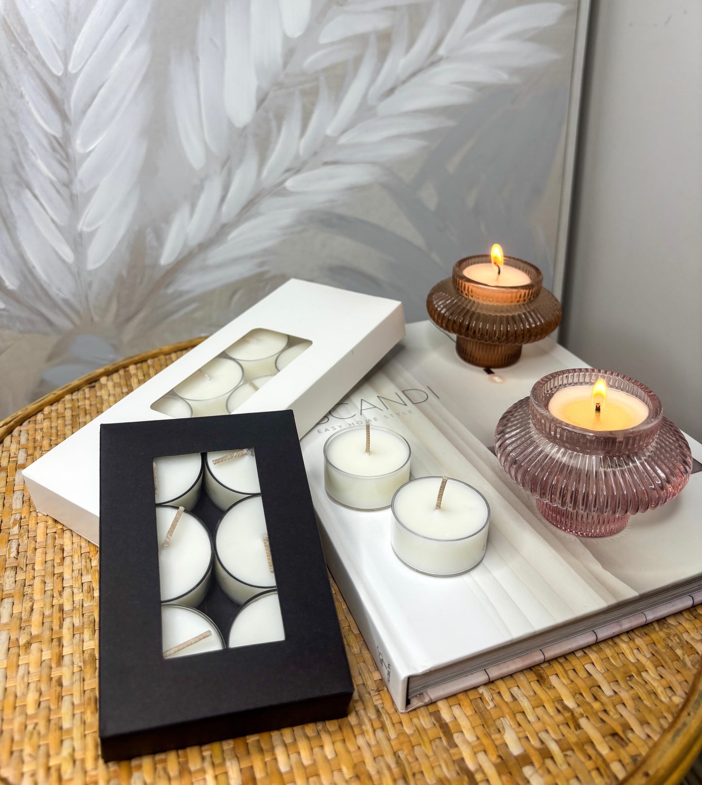 6 Pack Scented Tealight Candles