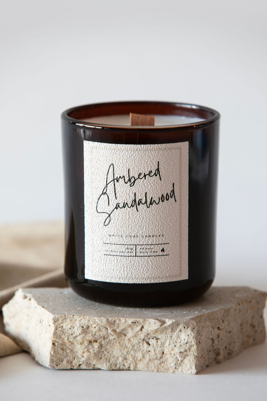 Ambered Sandalwood Candle