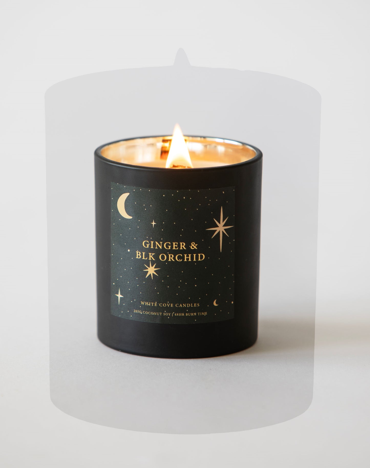 BLK Range - Ginger & Black Orchid Candle