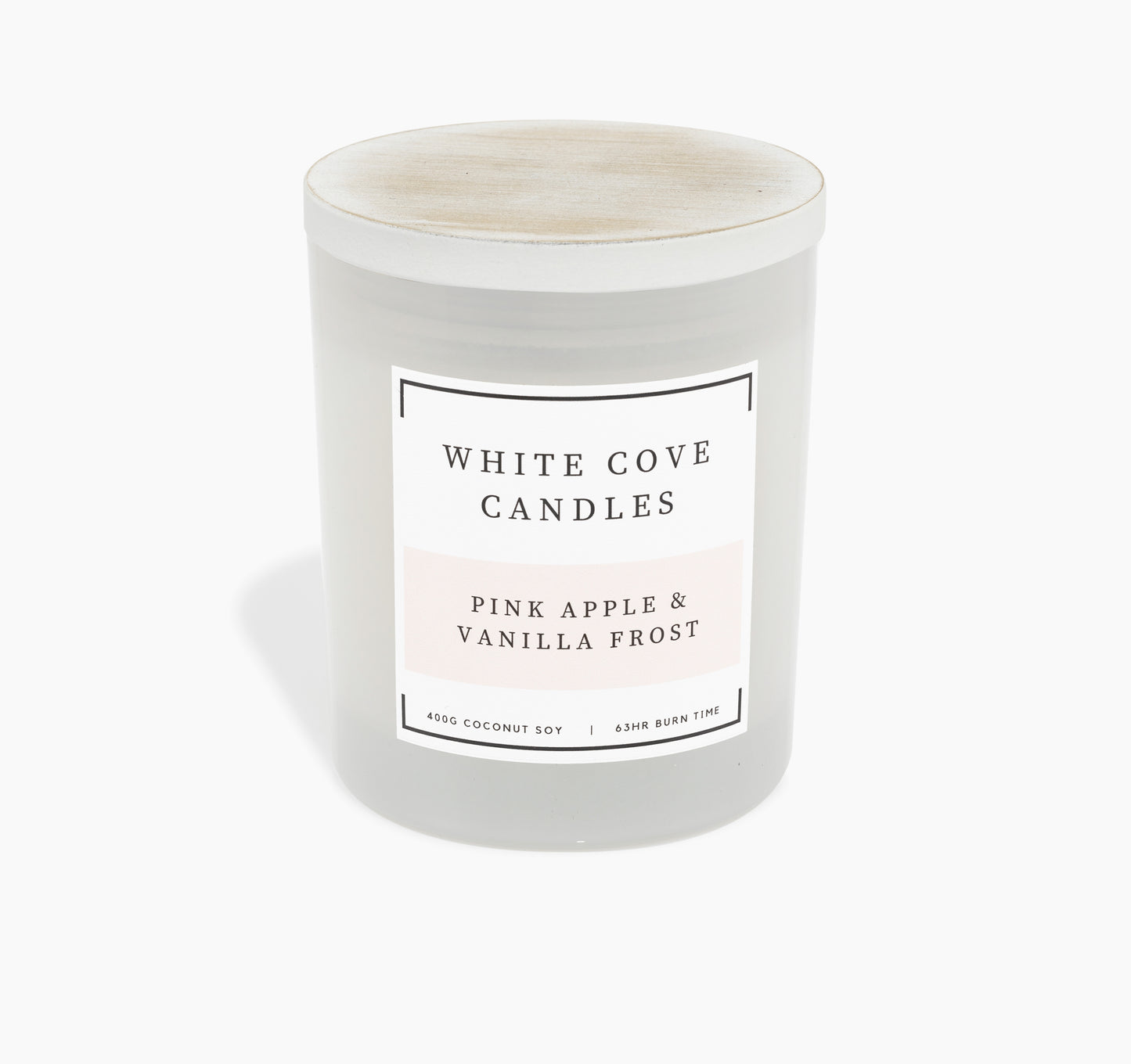 Pink Apple & Vanilla Frost Candle