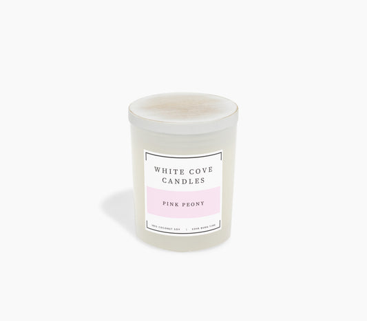 Pink Peony Candle