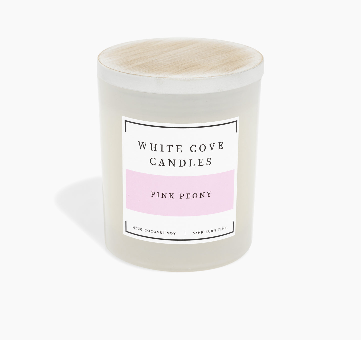 Pink Peony Candle